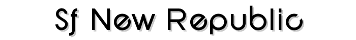 SF New Republic font